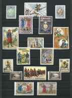 17 Vignettes DELANDRE - France Régiment D'infanterie - 1914 -18 WWI WW1 Poster Stamp - Erinnophilie