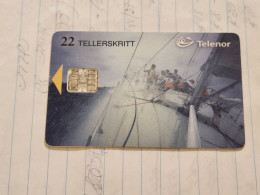 Norway-(N-097)-Whitbread-(22 Tellerskritt)-(62)-(C77010743)-used Card+1card Prepiad Free - Norvège