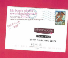 Lettre De 2008 Pour La France - YT N° 830 - Seul Sur Lettre - Cartas & Documentos