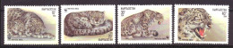 Kirgizie / Kyrgyzstan 22 T/m 25 MNH ** WWF WNF Animals Nature (1994) - Malaysia (1964-...)