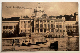 PIEMONTE TORINO 2 ESPOSIZIONE 1911 PADIGLIONE DELLA FRANCIA  Formato Piccolo Non Viaggiata – Bel Motoscafo Con Marinai I - Ausstellungen