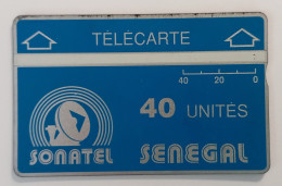 TELECARTE PHONECARD MAGNETIQUE SONATEL - SENEGAL - 40 Unités - N° 012B... - EC - Sénégal