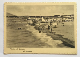 MARINA DI CARRARA - LA SPIAGGIA  VIAGGIATA FG - Carrara