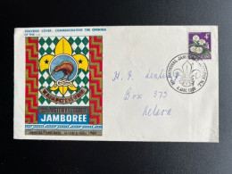 NEW ZEALAND 1969 COVER NATIONAL JAMBOREE KAIAPOI 04-01-1969 NIEUW ZEELAND SCOUTING - Covers & Documents