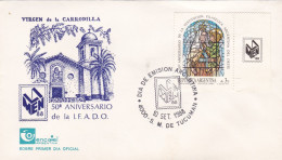 Argentina - 1988 - FDC - 50th Anniversary Of The I.F.A.D.O. -  Caja 30 - FDC