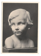 RPPC Sculpture Michael Drobil Kinderbildnis Austria 4X6 Karl Kuhne Art Postcard - Sculture