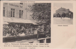 BERLIN-KREUZBERG - HOTEL RESTAURANT SÜDDEUTSCHER HOF + BAHNHOF - Kreuzberg