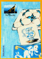 Åland 2004 - Exhibition Card Valencia España 04 - Flag Stamp MiNo 234 - Aland