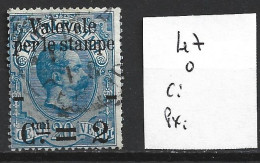 ITALIE 47 Oblitéré Côte 5 € - Oblitérés