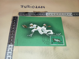 AD9993 SAN MARINO ILLUSTRAZIONE MANCIOLI VIII CAMPIONATO EUROPEO BASEBALL - Saint-Marin