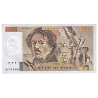 France, 100 Francs, Delacroix, 1983, E.69, SUP, Fayette:69.07, KM:154b - 100 F 1978-1995 ''Delacroix''