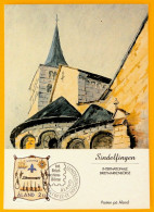 Åland 1998 - Exhibition Card Sindelfingen Internationale Briefmarkenbörse - Scouting Stamp Mi 144 - S:t Martins Basilica - Aland