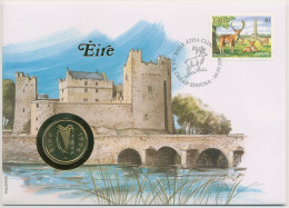 Irland 1999 Bauwerke Burgen Numisbrief 20 Pence (N127) - Irlande