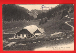 XZM-22  Route De Sainte-Croix Au Val-de-travers, Chalet De Noirvaux. Alpage Jura NE. Cachet 1907 Deriaz 730 - Val-de-Travers