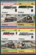 Tuvalu 1984 Eisenbahn Dampflokomotiven 248/55 ZD Postfrisch - Tuvalu
