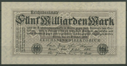 Dt. Reich 5 Milliarden Mark 1923, DEU-145f Leicht Gebraucht (K1090) - 5 Mrd. Mark