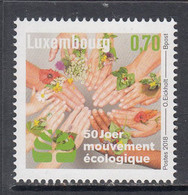 2018 Luxembourg Ecology Movement Green Environment Complete Set Of 1 MNH @ Below Face Value - Ungebraucht