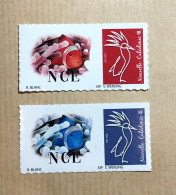 NOUVELLE CALEDONIE (New Caledonia) -  Paire De Timbres Personnalisés - Némo Poisson Clown Fish  - 2022 - Unused Stamps