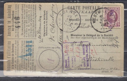 Postkaart Van Zoersel (sterstempel) Naar Westmalle - Postmarks With Stars