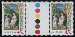 Australia 2001 MNH Sc 2019 45c Flight Into Egypt Christmas Gutter - Mint Stamps