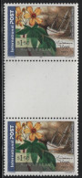 Australia 2001 MNH Sc 1997 $1.50 Flower, Endeavour Joint Sweden Gutter - Mint Stamps
