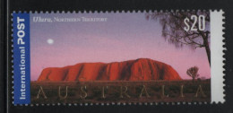 Australia 2001 MNH Sc 1982 $20 Uluru, Northern Territory - Mint Stamps