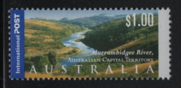 Australia 2001 MNH Sc 1980 $1 Murrumbidgee River, ACT - Mint Stamps