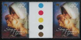 Australia 2000 MNH Sc 1922 40c Madonna And Child Christmas Gutter - Neufs