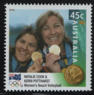 Australia 2000 MNH Sc 1901 45c Natalie Cook, Kerri Pottharst Gold Medalist - Ongebruikt