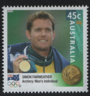 Australia 2000 MNH Sc 1897 45c Simon Fairweather Gold Medalist - Ungebraucht