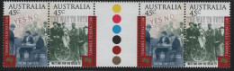 Australia 2000 MNH Sc 1836a 45c Taking The Vote, Waiting For Results Towards Federation Gutter - Neufs