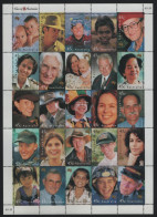 Australia 2000 MNH Sc 1799 Faces Of Australia Sheet Of 25 - Ongebruikt