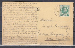 Postkaart Van Resteigne (sterstempel) Naar Uccle Bruxelles - Postmarks With Stars