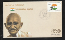 BURMA/MYANMARFDC 2019 ISSUED MAHATMA GANDHI COMEMORATIVE - Myanmar (Burma 1948-...)