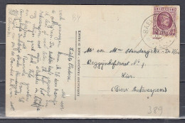 Postkaart Van Raevels (sterstempel) Naar Lier - Postmarks With Stars