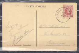 Postkaart Van S'Gravenwezel (sterstempel) Naar Antwerpen - Postmarks With Stars