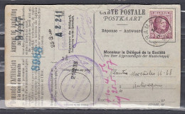 Postkaart Van Ramsel (sterstempel) Naar Antwerpen - Postmarks With Stars