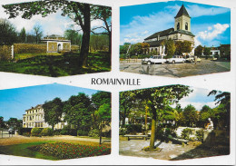 CPSM -  (Dep. 93 ) -ROMAINVILLE  - DIVERS ASPECTS DE LA VILLE- - Romainville