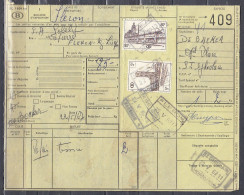 Vrachtbrief Met Stempel ST GHISLAIN HORNU N°2 - Documents & Fragments