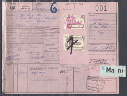 Vrachtbrief Met Stempel BERZEE - Documents & Fragments