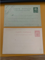 Tunisie: Lot De 2 Entier Postal Non Utilisé - Autres & Non Classés