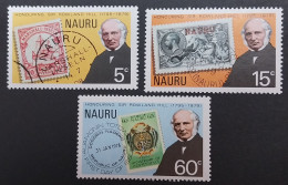 Nauru, Série Complète YT 188/190 Neuve **, Sir Rowland Hill. Cote 2 € - Nauru