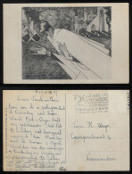 Netherlands. Jan Toorop - Dutch-Indonesian Painter. The Sacred Stepped – Het Heilige Schreed. Artist Postcard - Toorop, Jan