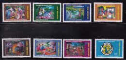 Uganda 2003 United Nations Millennium Development Goals Stamps 8v MNH - Ouganda (1962-...)