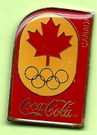Pin's Coca-Cola Canada JO Jeux Olympiques - 8C19 - Coca-Cola