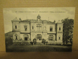 Dept 44 Bouguenais Chateau De La Loire Inférieure Chateau De La Gaudinière écrite - Bouguenais