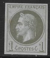 Francia France 1871 Colonies Emissions Générales Napoléon III C1 YT N.7 MNG - Napoléon III