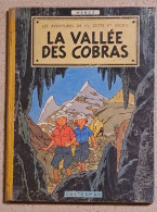 HERGE AVENTURES DE JO ZETTE ET JOCKO La VALLEE DES COBRAS 1958 B24 - Hergé