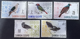 SAMOA - (0) - 1967 - # 202/211   5 VALUES - Samoa