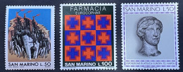 SAN MARINO - MNH** - 1975 - # 886, 898/899 - Unused Stamps